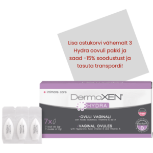 Dermoxen Hydra oovulid - vaginal dryness