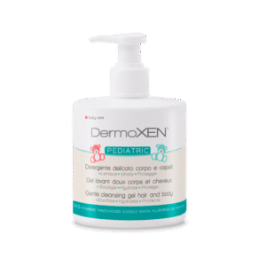Dermoxen pediatric cleansing gel, pesugeel laste juustele ja kehale