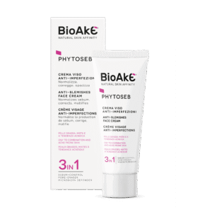 Bioake Phytoseb anti-blemish 3-in-1 kreem - ebatasasusi vähendav,normaliseerib rasu, korrigeerib ja matistab_