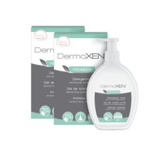 Suvi: 2 x Kaitsev antibakteriaalne intiimpesugeel - Dermoxen Proneem, 200 ml
