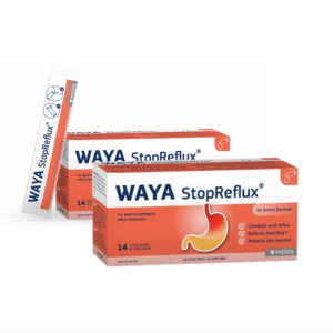 WAYA StopReflux® N14 - для облегчения изжоги и рефлюкса - 2 коробки